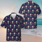 Christmas Elves On Blue Hawaiian Shirt 2026 Xmas Elf Shirt Gifts For Brother – Moonbestprint