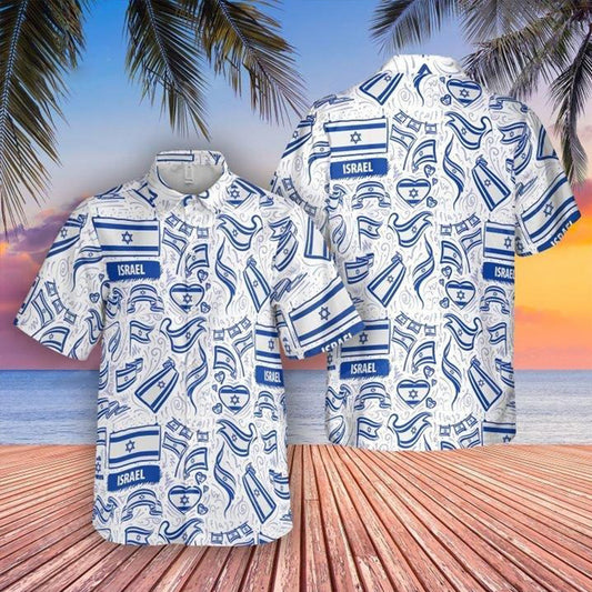 Israel Hawaiian Shirt Israel Stop War Shirt I Stand With Israel Clothing Israeli Merchandise – Moonbestprint