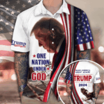 One Nation Under God Hawaiian Shirt Make America Great Again 2026 Shirt – Moonbestprint
