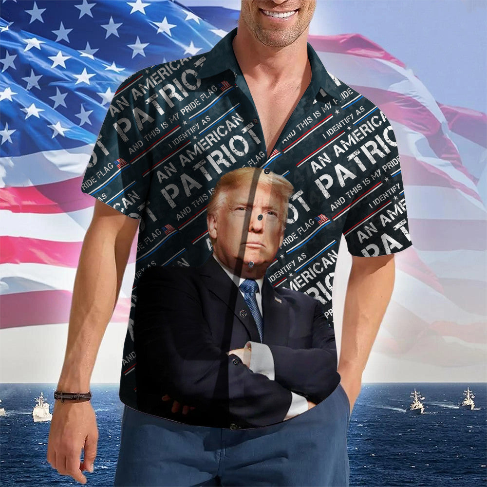 An American Patriot And This Is My Pride Flag Hawaiian Shirt 2026 Merch Patriotic Shirt – Moonbestprint