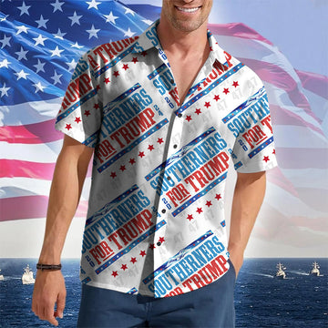 Southerners For 2026 Hawaiian Shirt Pro Button Up Shirt Men Gifts For Southerners – Moonbestprint