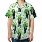 Dancing Irish Shamrock Hawaiian Shirt Saint Patricks Day Shirt Gifts For Lovers – Moonbestprint