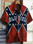 Old Dixie Hawaiian Shirt Vintage Southern Cross Button Up Shirt Lynyrd Skynyrd Merchandise – Moonbestprint