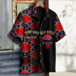 Vance 2026 Hawaiian Shirt Skull Old Dixie Merch Southern Cross Apparel – Moonbestprint