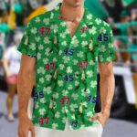 Dancing 45 47 Shamrock Hawaiian Shirt Funny 2026 Shirt St Patrick's Day Gifts – Moonbestprint