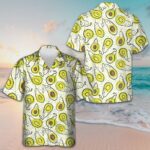 Avocado Pattern Hawaiian Shirt Men's Button Down Shirts For Summer Gift Ideas For Husband – Moonbestprint