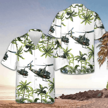 United States Army Helicopter Hawaiian Shirt Men's Button Up Shirts Summer Gifts For Army – Moonbestprint