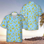 Summer Banana Seamless Pattern Hawaiian Shirt Men's Beach Button Up Gifts For Husband – Moonbestprint