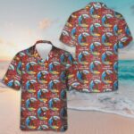 Bigfoot Surfing Christmas Hawaiian Shirt Funny Xmas Bigfoot Shirt Gifts For Husband – Moonbestprint