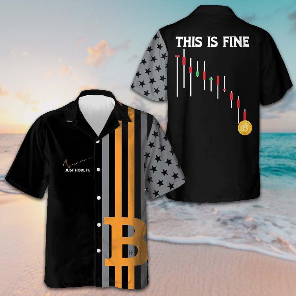 Bitcoin Just Hold It Hawaiian Shirt Summer Short Sleeve Shirts Gifts For Men – Moonbestprint