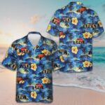 Car And Tropical Hibiscus Pattern Hawaiian Shirt Summer Beach Shirts Car Enthusiast Gifts – Moonbestprint