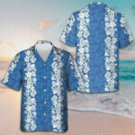 Blue Hibiscus Pattern Hawaiian Shirt Tropical Short Sleeve Button Down Gifts For Guys – Moonbestprint
