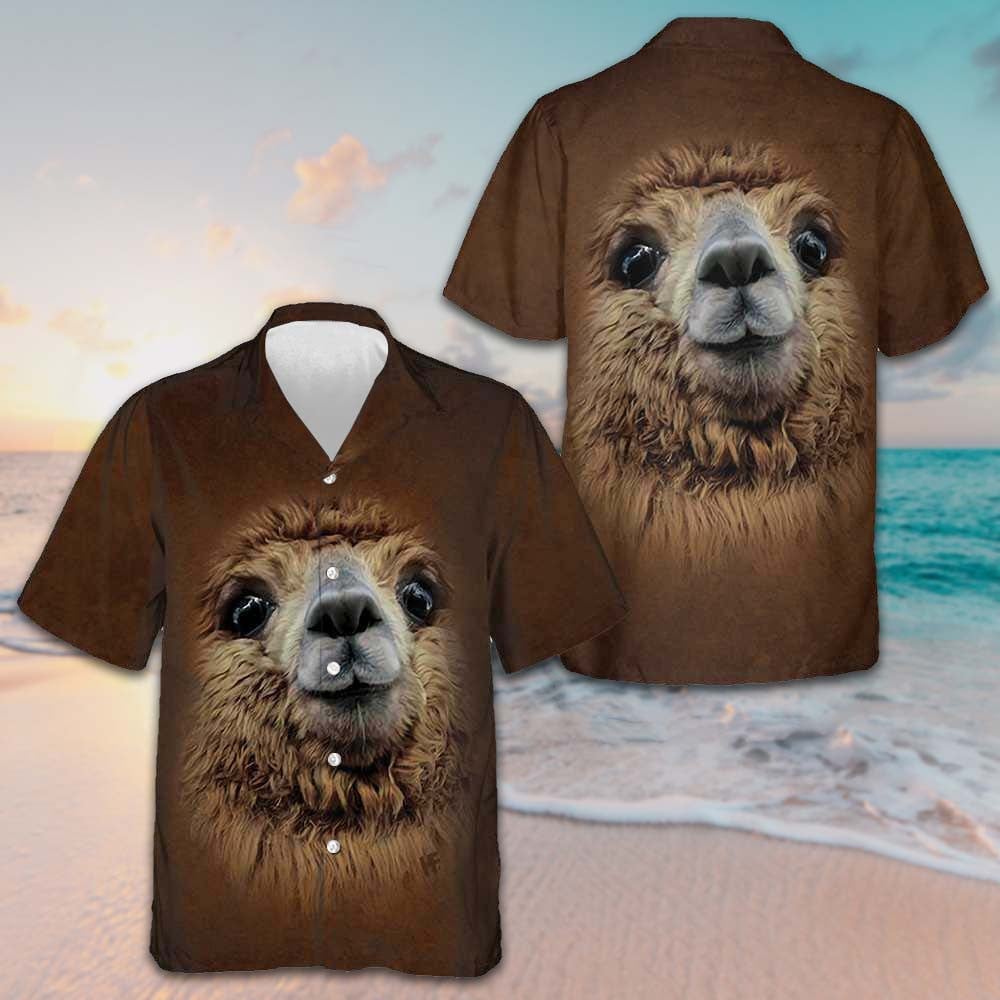Alpaca Hawaiian Shirt Cute Funny Alpaca Shirt Gifts For Son In Law – Moonbestprint