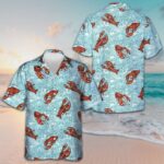 Aloha Lobster Hawaiian Shirt Lobster Lovers Summer Button Up Shirts Men's – Moonbestprint