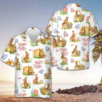 Happy Easter Hawaiian Shirt Easter Bunny Button Down Shirt For Men Gift Ideas – Moonbestprint
