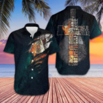 All I Need Today Is A Little Bit Of Guitar Hawaiian Shirt Guitar Lovers Button Up Shirt Men – Moonbestprint