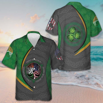 Irish By Blood American By Birth Hawaiian Shirt St. Patricks Day Shirt Gifts For Irish Men – Moonbestprint