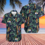 Arborist Proud Tropical Pattern Hawaiian Shirt Men's Beach Button Up Arborist Gift Ideas – Moonbestprint