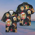 Merry Christmas Tiger Hawaiian Shirt Men's Christmas Shirts Gifts For Tiger Lovers – Moonbestprint