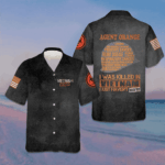 Vietnam Veteran Hawaiian Shirt Agent Orange I Was Killed In Vietnam I Just Haven't Died Yet – Moonbestprint