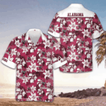 Tropical Alabama Hawaiian Shirt Button Down Beach Shirts Gifts For Alabama Lovers – Moonbestprint