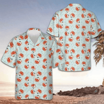 Crab Underwater Hawaiian Shirt Cool Summer Shirts Gifts For Crab Lovers – Moonbestprint