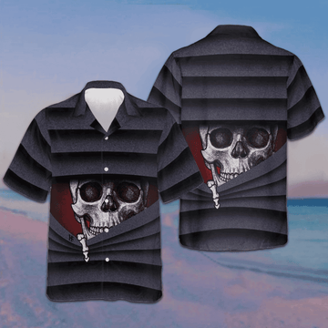 Say Hello To Devil Halloween Hawaiian Shirt Horror Button Up Shirts Gifts For Men – Moonbestprint
