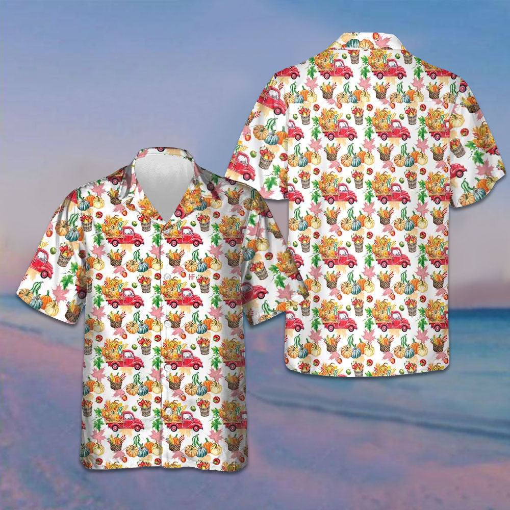 Farmer Fall Hawaiian Shirt Cute Design Farm Life Shirt Best Gift For Farmers – Moonbestprint