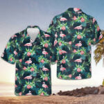 Flamingo Tropical Hawaiian Shirt Summer Button Up Shirts Men's Gifts For Son – Moonbestprint
