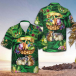 Happy Easter Hawaiian Shirt Easter Egg And Bunny Button Up Shirt For Men – Moonbestprint