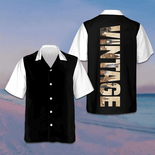 Around The World Vintage Hawaiian Shirt Men's Summer Short Sleeve Shirts Gifts For Son – Moonbestprint