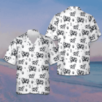 Cartoon Cow Hawaiian Shirt Funny Cow Button Down Beach Shirts Gifts For Uncle – Moonbestprint
