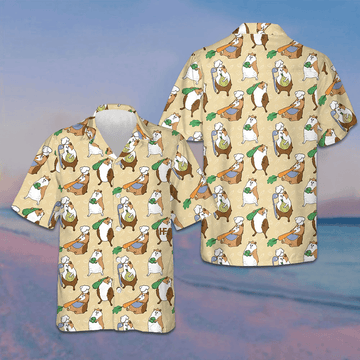 Guinea Pig Chef Hawaiian Shirt Cute Summer Shirt Best Gifts For Cousin – Moonbestprint