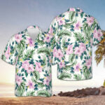 Flower Pattern Hawaiian Shirt Button Down Beach Shirts Gift Ideas For Brother – Moonbestprint