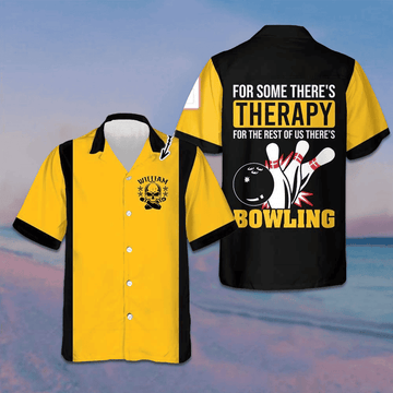 Custom For The Rest Of Us There's Bowling Hawaiian Shirt Gifts For Bowlers – Moonbestprint