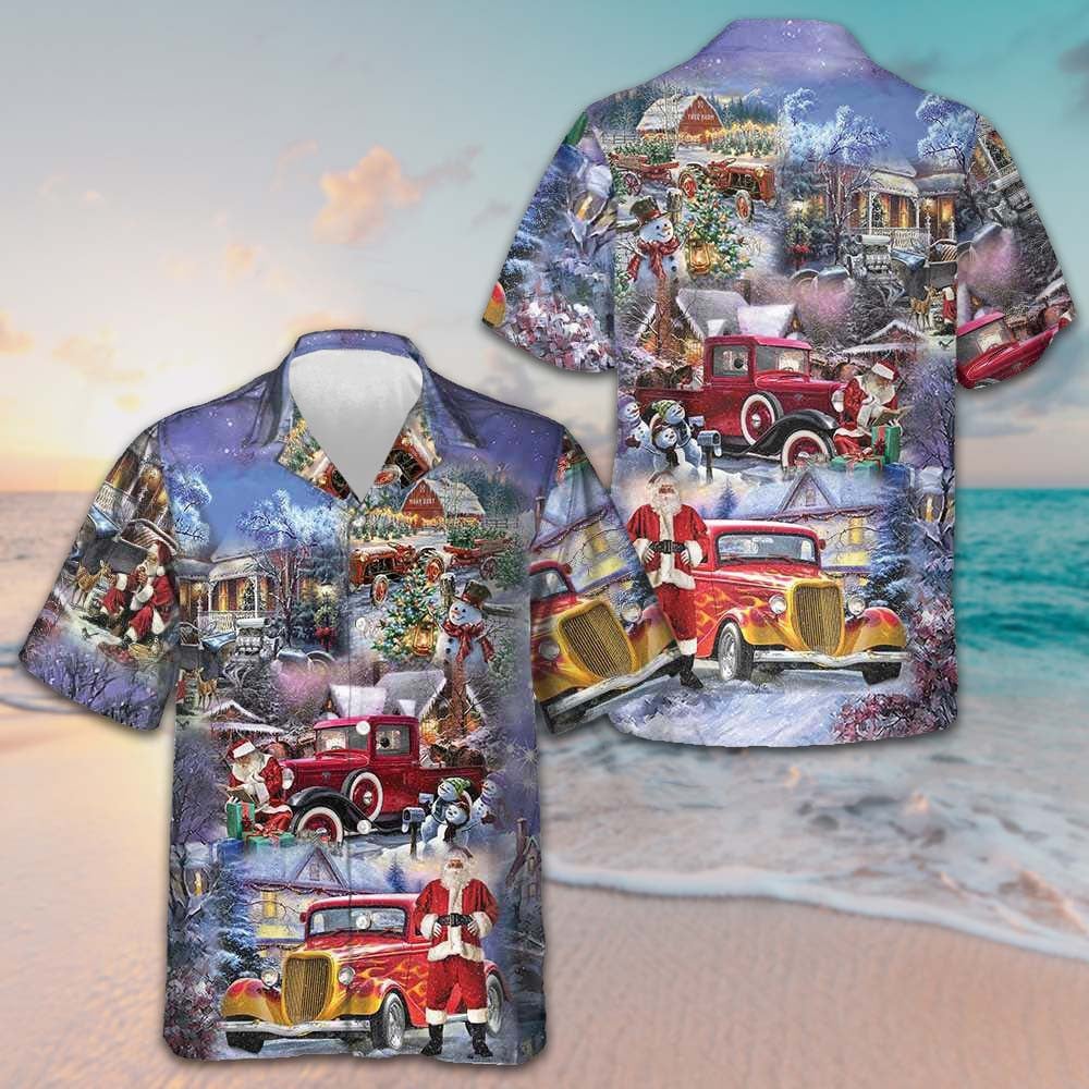 Christmas Is Better With Car Hawaiian Shirt Funny Men's Christmas Shirts Gift Ideas – Moonbestprint