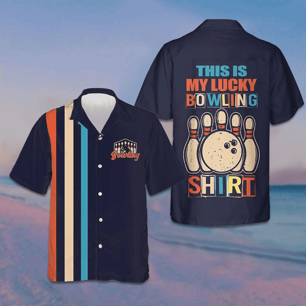 This Is My Lucky Bowling Hawaiian Shirt Best Summer Shirts For Guys Gifts For Bowling Players – Moonbestprint