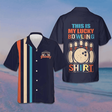 This Is My Lucky Bowling Hawaiian Shirt Best Summer Shirts For Guys Gifts For Bowling Players – Moonbestprint