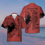 The Raven Code Hail Odin Hawaiian Shirt Red Button Up Shirt Gifts For Him – Moonbestprint