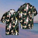Tropical Floral Parrot Hawaiian Shirt Men's Button Up Shirts Summer Gifts For Your Husband – Moonbestprint