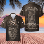 Lion Jesus Is My Savior Hawaiian Shirt Christian Faith Short Sleeve Button Up Men – Moonbestprint
