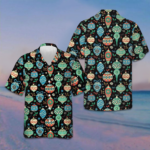 Colorful Christmas Balls Hawaiian Shirt Short Sleeve Button Up Gifts For Christmas – Moonbestprint