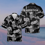 Don't Mess With The Mustache Hawaiian Shirt Tropical Button Up Shirt Gifts For Brother – Moonbestprint