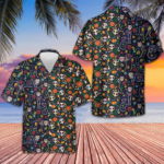 Calavera Cats And Sugar Skulls Hawaiian Shirt Dia De Los Muertos Shirt Men Day Of The Dead Gift – Moonbestprint