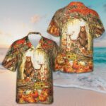Autumn Animals Hawaiian Shirt Funny Thanksgiving Shirt Gifts For Friends – Moonbestprint