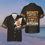 Money Can't Buy Happiness But It Can Buy Bitcoin Hawaiian Shirt Cool Summer Shirts For Guys – Moonbestprint