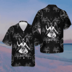 Goat Satan Hawaiian Shirt Button Up Beach Shirts Men's Gifts For Boyfriend – Moonbestprint