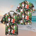Santa Pattern Hawaiian Shirt Merry Christmas Funny Shirt Gifts For Family – Moonbestprint