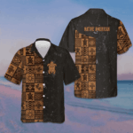 Native American Aztec Ethnic Hawaiian Shirt Men's Summer Short Sleeve Shirts Gifts For Stepson – Moonbestprint