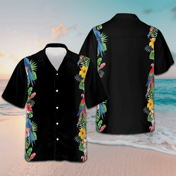 Parrot Party Hawaiian Shirt Cool Summer Shirts Best Gift Ideas For Husband – Moonbestprint